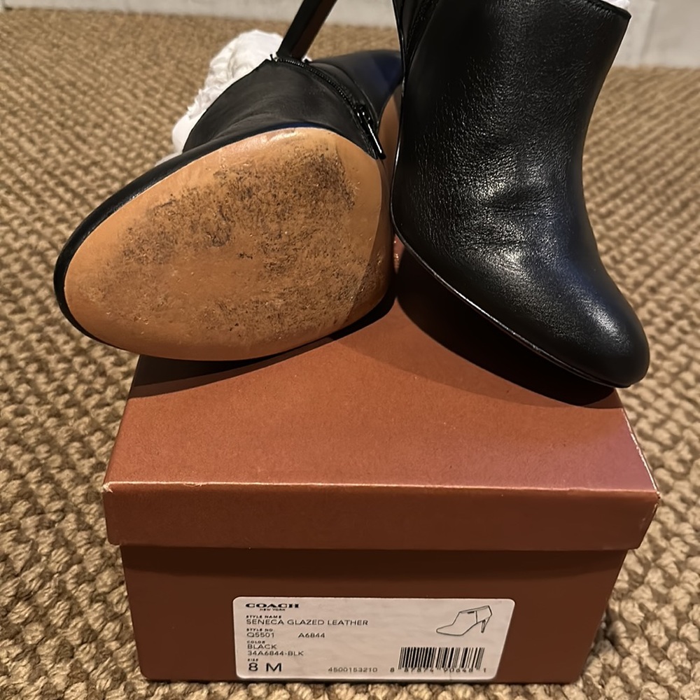 Coach Leather Booties - Picture 3 of 3